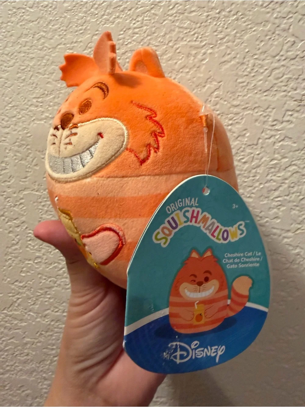 Cheshire Cat Alice in Wonderland Disney Squishmallows Plush Squishy Stuffed